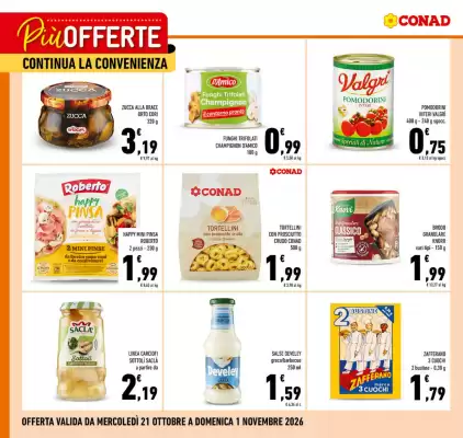 Conad | Più offerte (valido fino al 1-11)