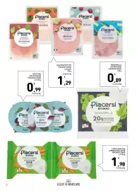 Volantino Conad Superstore Pagina 12: Stracchino con fermenti del kefir Piacersi €1,98, Mozzarella Piacersi Conad €0,89