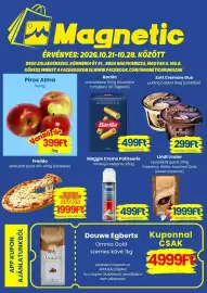 Magnetic akciós újság hét 43 Oldal 1: Magnetic ÉRVÉNYES: 2026.10.21-10.28.KÖZÖTT 8900 ZALAEGERSZEG, KÖRMENDI ÚT 41., 8800