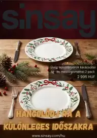 Sinsay akciós újság Oldal 1