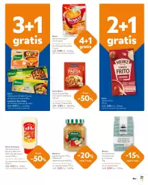 OKay folder Pagina 13: Fajita Original €2,18, Marsel fijn keukenzout €3,04