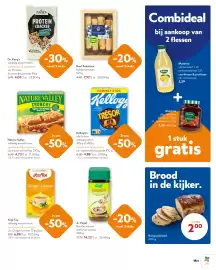 OKay folder Pagina 9: Kellogg's alle Trésor ontbijtgranen €4,88, Dr. Karg's protein cracker €4,05