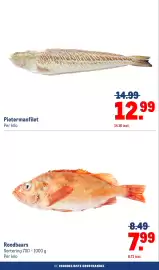Makro folder week 43 Pagina 2: Roodbaars €7,99, Pietermanfilet €12,99