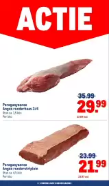 Makro folder week 43 Pagina 4: Paraguayaanse Angus runderstriploin €21,99, Paraguayaanse Angus runderhaas 3/4 €29,99