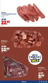 Makro folder week 43 Pagina 5: Schotse runderdiamanthaas prime €22,99, Wildpoulet €10,99