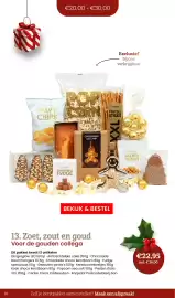 Makro folder | Kerstpakketten Pagina 16: Zoet, zout en goud Voor de gouden collega €22,95