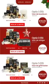 Makro folder | Kerstpakketten Pagina 65: Optie 3 (52) Voor de grillmaster €60,00, Optie 1 (50) Voor de koukleum €35,00