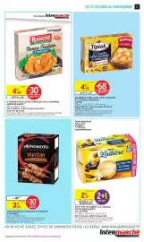 Catalogue Intermarché page 17: La Laitière Petit Pot de Crème à la Vanille €2,17, Monique Ranou Paniers Feuilletés €3,06