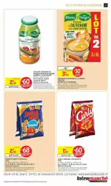 Catalogue Intermarché page 21: Knorr & La Potagère Velouté Légumes du Potager Pointe de Crème €2,35
