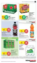 Catalogue Intermarché page 23: Desperados Original €9,53, LOOK Boisson tropical €2,97