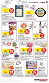 Catalogue Intermarché page 9: ALSACE LAIT CRÈME FRAÎCHE FLUIDE €5,25, ALSACE LAIT €1,49