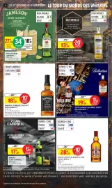 Catalogue Intermarché Express page 4: JACK DANIEL'S WHISKEY TENNESSEE OLD N°7 €18,39, BUSHMILLS IRISH WHISKEY €13,96