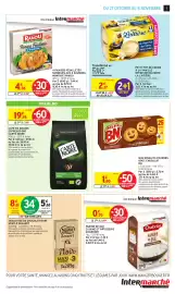 Catalogue Intermarché Express page 7: La Laitière Petit Pot de Crème €2,17, Monique Ranou Paniers Feuilletés 2 Saumons €4,38