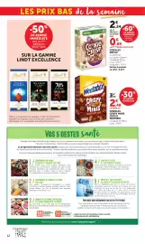 Catalogue Bi1 page 12: Nestlé Cookie Crisp €3,13, Weetabix Crispy Minis €2,48