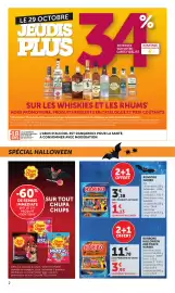 Catalogue Bi1 page 2: Old Nick Rhum Blanc €3,00, HARIBO Mégafête €11,78