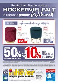 Möbel Inhofer Prospekt Seite 12: Hocker €58,00, Hocker €68,00