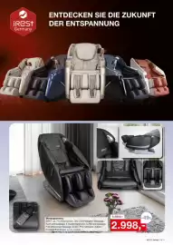 Möbel Inhofer Prospekt Seite 11: Massagesessel €2.998,00