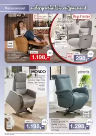 Möbel Inhofer Prospekt Seite 8: Relaxsessel polsteria €1.298,00, MONDO Relaxsessel €1.198,00