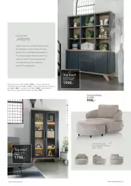 Möbel Inhofer Prospekt Seite 7: Drehessel Borgia €998,00, Buffetschrank Jardin €1.998,00