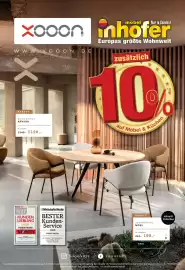 Möbel Inhofer Prospekt Seite 1: Nur in Senden! xooon inhofer WWW XOO ON DE RABATT DESIGNTISCH ARVADA 125 CM 1349,- 1198,-