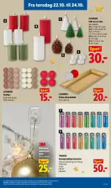 Lidl tilbudsavis Side 11: Livarno Dekorationsbakke €20,00, Livarno Duftlys €15,00