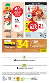 Catalogue Maximarché | Halloween à prix bas page 16: Yoplait - yaourt a boire offre decouverte €1,75, U - pomme €2,49