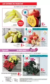 Catalogue Maximarché | Halloween à prix bas page 8: Potimarron €1,69, U - pomme €2,49