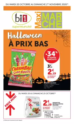 Maximarché | Halloween à prix bas (valable jusqu'au 1-11)