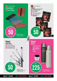 Sport Outlet kundeavis uke 43 Side 31: Staal Grillpinne Teleskop €50,00, Staal termos €225,00