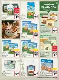 Maximarkt Flugblatt Seite 13: Natur pur Bio-Haselnüsse €2,59, Natur pur Bio-Walnüsse €2,39