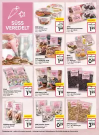 Maximarkt Flugblatt Seite 14: SPAR Mohn-Fülle €1,19, SPAR Walnuss- oder Haselnuss-Fülle €1,49