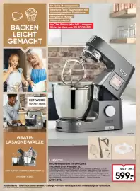 Maximarkt Flugblatt Seite 2: KENWOOD Küchenmaschine KWL90.004SI Titanium Chef Patissier XL €599,00