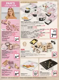 Maximarkt Flugblatt Seite 6: SPAR Vanillekipferlbackblech €7,99, Silikonformen Fackelmann €8,99