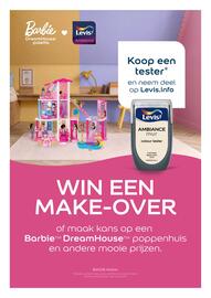 Hubo folder Pagina 8: Barbie DreamHouse™ palette Levis Ambiance Koop een tester* en neem deel op Levis.info Levis AMBIANCE