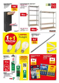Hubo folder Pagina 3: Paketbrievenbus düsseldorf €119,00, Montagekit Tec7 €11,99