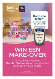 Hubo folder Pagina 8: Barbie DreamHouse™ palette Levis Ambiance Koop een tester* en neem deel op Levis.info Levis AMBIANCE