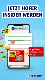 Hofer Flugblatt woche 43 Seite 33: Frischpack Mozzarella €1,99