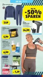 Hofer Flugblatt woche 43 Seite 39: AS All Stars Whey Protein Shake €1,29, CRANE DAMEN-SWEATSHIRT-/HOSE €7,49