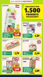 Hofer Flugblatt woche 43 Seite 9: Nur-Kornbrot €2,49, Bio-Toast €1,79