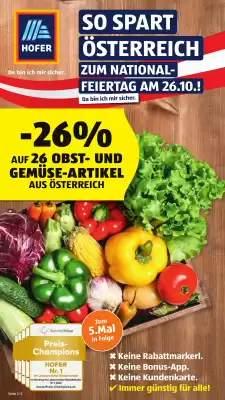 Hofer (gültig bis 29-10)