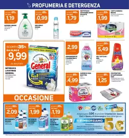 Volantino Ekom Pagina 12: Ammorbidente i Concentrati €2,99, Contenitori in cartoncino Cuki €1,25