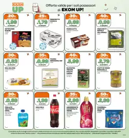 Volantino Ekom Pagina 14: Piadina Romagnola IGP acquafarina €0,99, Roll Balconi cacao cacao €0,83