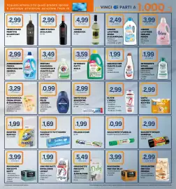 Volantino Ekom Pagina 5: Bocconcini per cani Billy €3,99, Sacchetti spazzy domopak €2,99