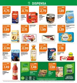 Volantino Ekom Pagina 6: Fette biscottate Misura €1,39, Crema spalmabile Witor's fondente €2,79