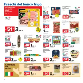 Volantino Carrefour Pagina 12: Snack Rolls Beretta Salame Milano e Formaggio Edamer €1,59
