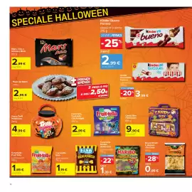 Volantino Carrefour Pagina 16: Candy Box Halloween €9,90, Snack Ghost is Backon Gecchele €0,99