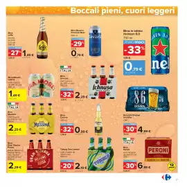 Volantino Carrefour Pagina 27: Birra Messina €2,29, Birre Gran Riserva Peroni €2,29