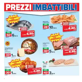 Volantino Carrefour Pagina 4: Asiago DOP Fresco con Latte di Vacca Bruna €1,19, Mazzancolle Tropicali Cotte €8,90