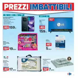 Volantino Carrefour Pagina 5: Barbie Chiosco dello Zucchero Filato Mattel €19,95, Set 4 Asciugamani in Spugna €7,99