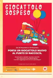 Volantino Carrefour | Giocattolo Pagina 2: 2 GIOCATTOLO SOSPESO Dal 20 Novembre al 24 Dicembre PORTA UN GIOCATTOLO NUOVO AL
